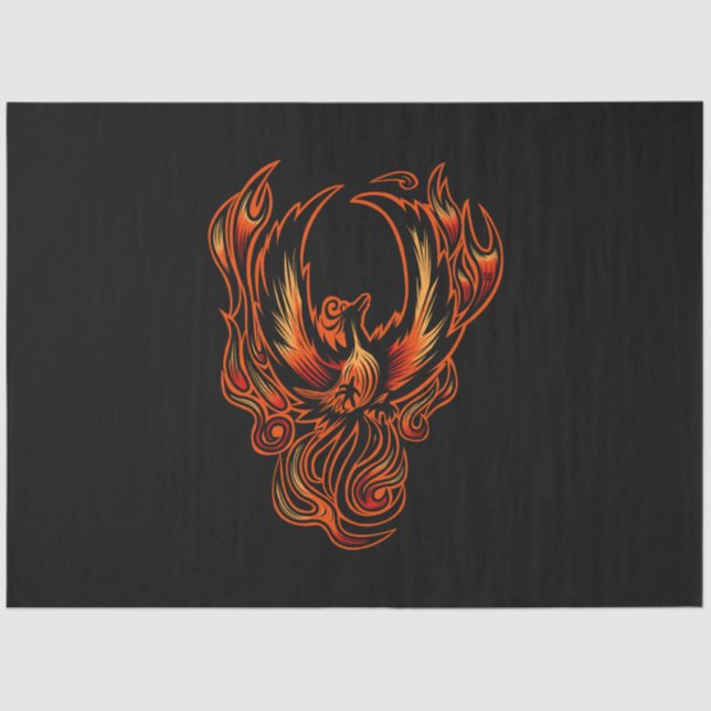 Feuergefecht Seidenpapier (Vorderseite)