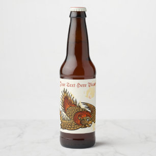 Feuergefechte Bierflaschenetikett