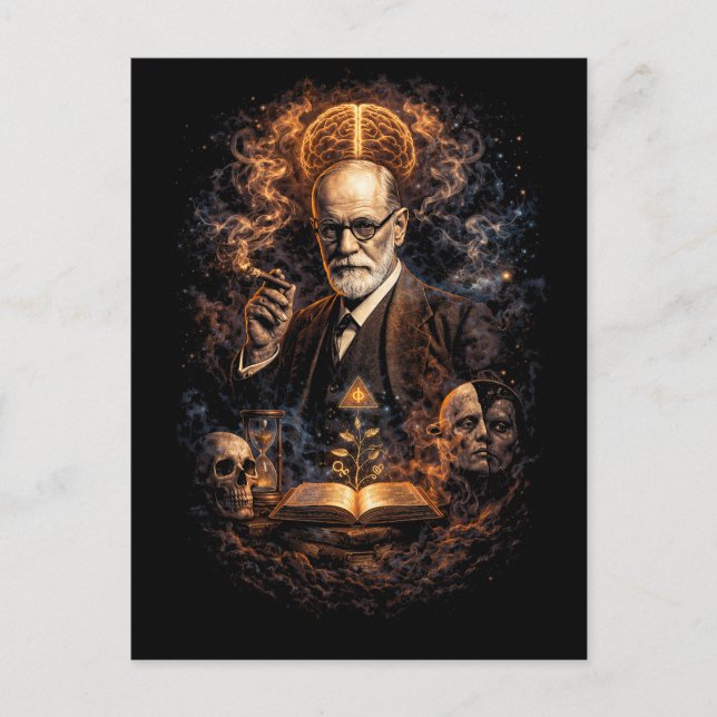 Feuergeist Postkarte (Vorderseite)