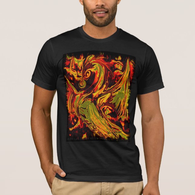Feuergeist-Shirt T-Shirt (Vorderseite)