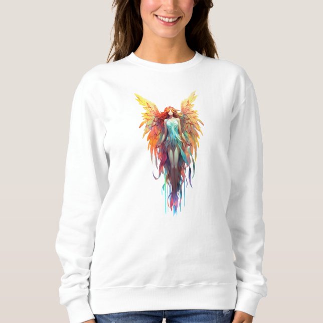 Feuergel Sweatshirt (Vorderseite)