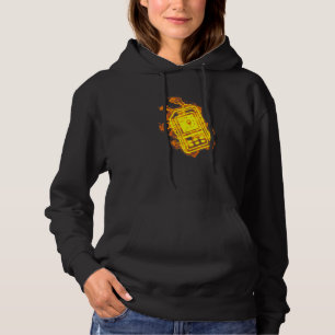 Feuergewehrtracker Flammengeocaching Geocacher Hoodie