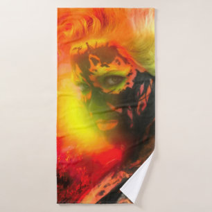 Feuergoddess PELE Badehandtuch