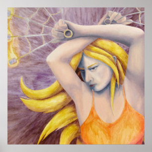 Feuergoddess Tanzposter Poster