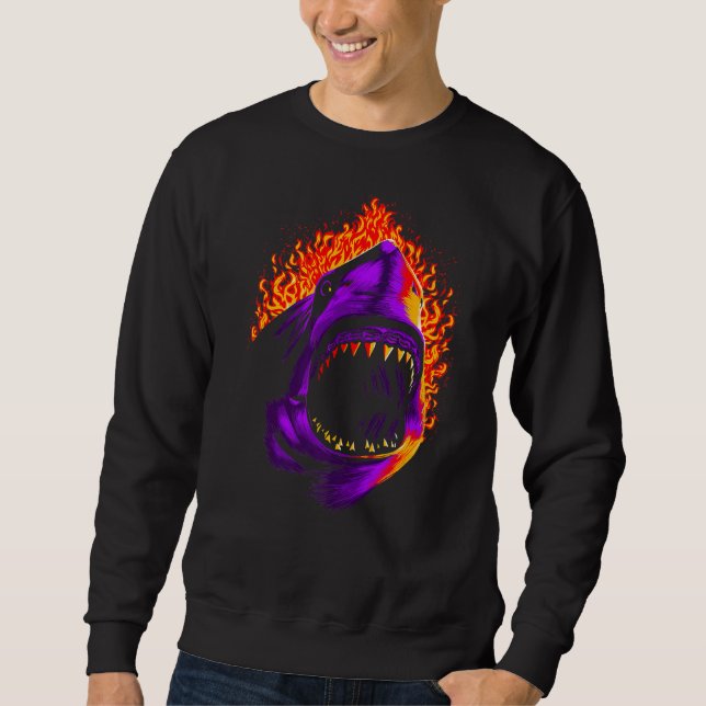 Feuerhaie Sweatshirt (Vorderseite)