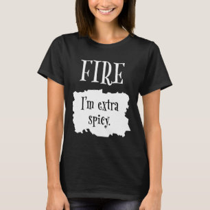 Feuerheftige Verpackung Halloween Taco Ich bin ext T-Shirt