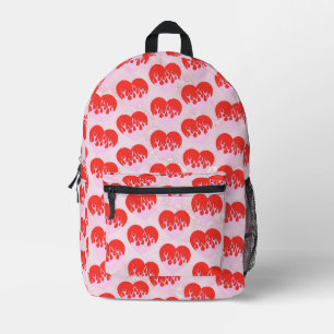 Feuerherz Bedruckter Rucksack