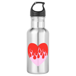 Feuerherz Edelstahlflasche