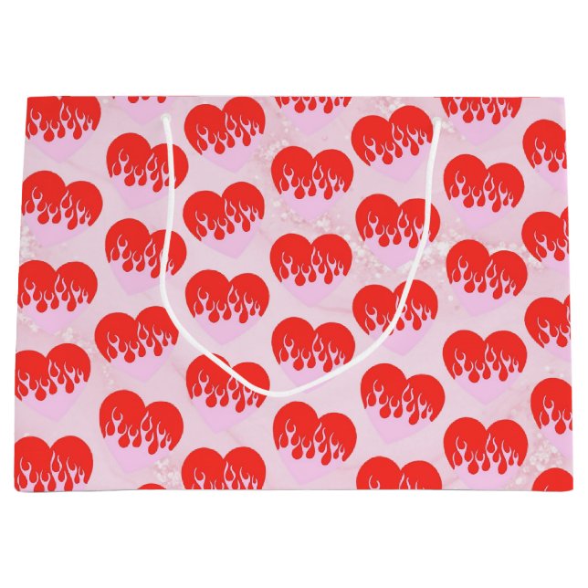 Feuerherz Große Geschenktüte (Vorderseite)