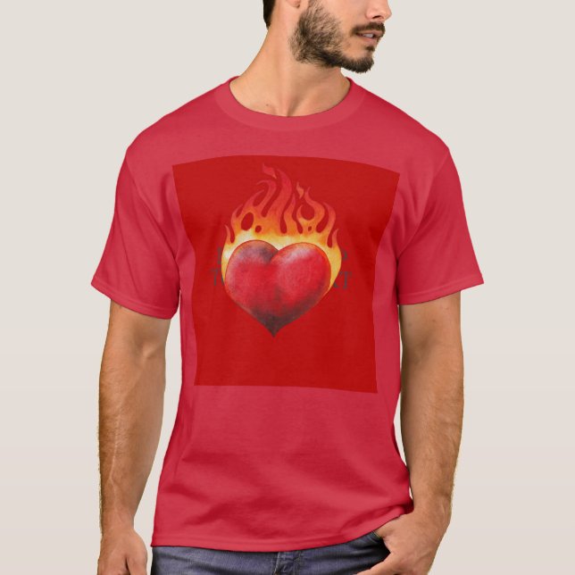 Feuerherz T Shirt (Vorderseite)