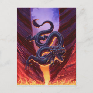 "Feuerhöhle" Postkarte