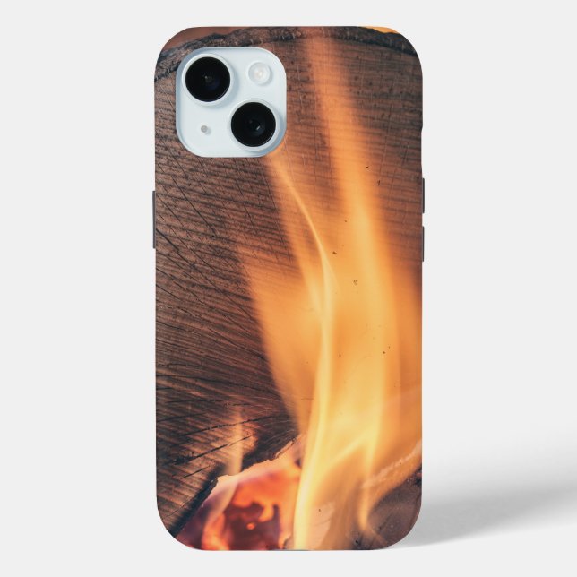 Feuerholz Case-Mate iPhone Hülle (Rückseite)