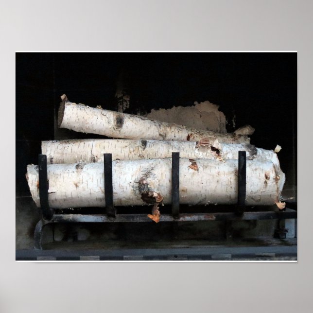 Feuerholz im Herzkloster Poster (Vorne)