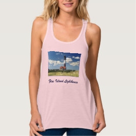 Feuerinsel Leuchtturm Ladys' Racerback Tank Top