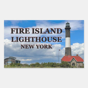 Feuerinsel Leuchtturm, New York Stickers