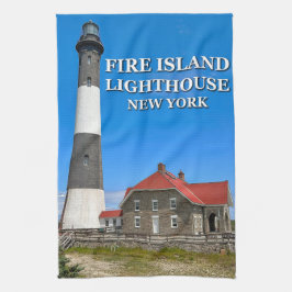 Feuerinsel Leuchtturm, New York Teetuch Geschirrtuch