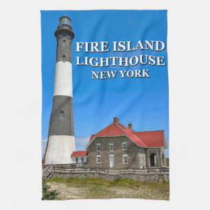 Feuerinsel Leuchtturm, New York Teetuch Geschirrtuch