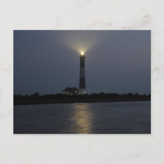 Feuerinsel Leuchtturm Postkarte