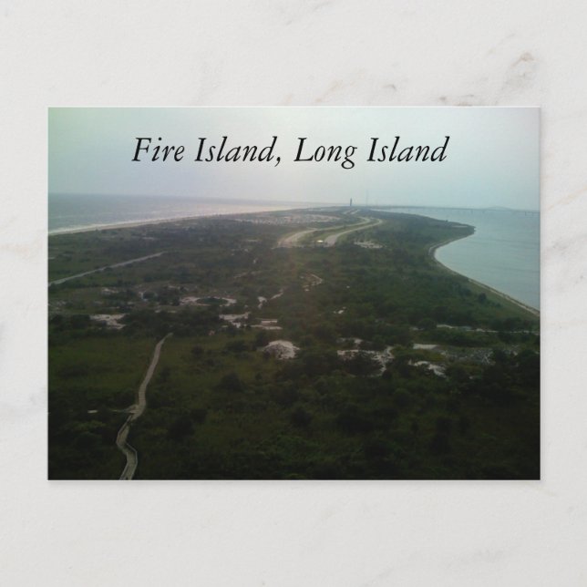 Feuerinsel, Long Island Postkarte (Vorderseite)