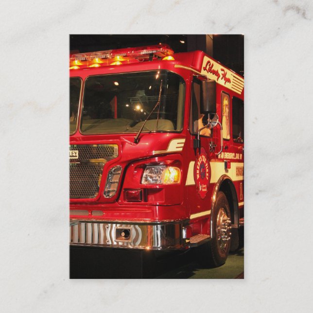 FEUERKAMPFKARTE VISITENKARTE (Vorderseite)