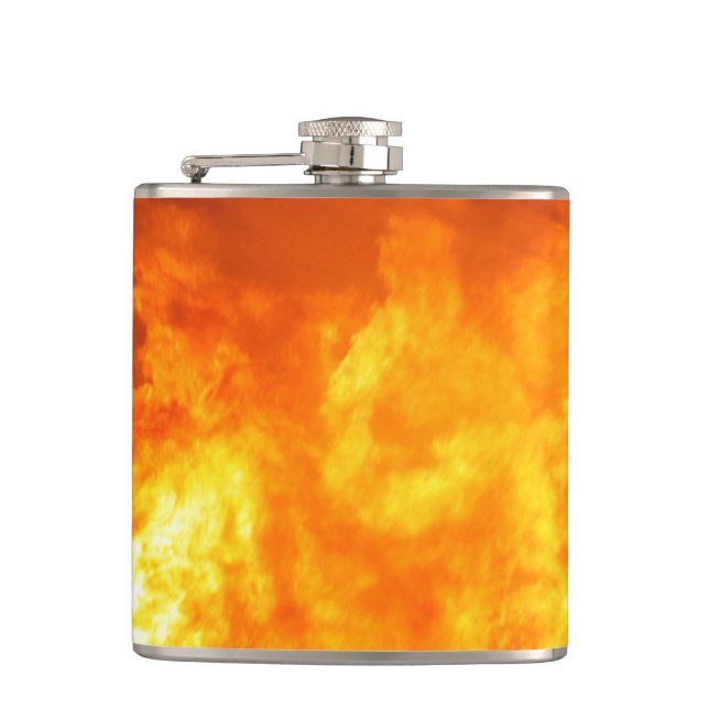 Feuerklappe Flachmann (Vorderseite)