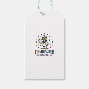 Feuerknaller Patriotische Ente Vintage-Shirt-Desig Geschenkanhänger