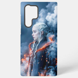Feuerkönigin-Drache-Design Samsung Galaxy Hülle