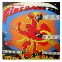 Feuerkugel-Flipperautomat