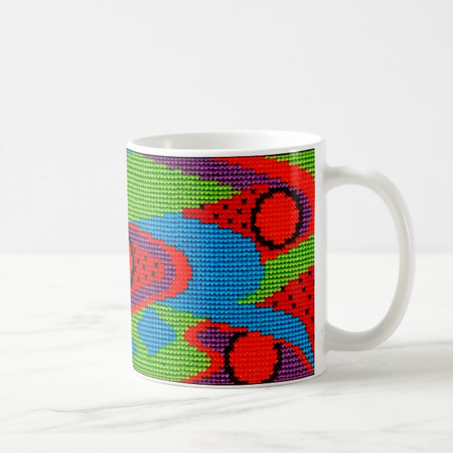 Feuerkugel-Tasse Kaffeetasse (Rechts)