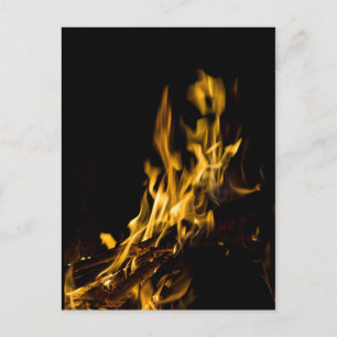 Feuerkunst Postkarte