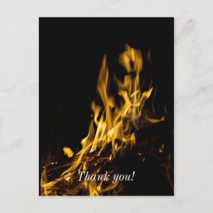 Feuerkunst Postkarte