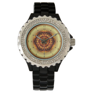 Feuerlabyrinth ~ Zeitmaschine ~ Aus dem Schmelztie Armbanduhr