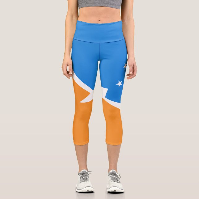 Feuerland Capri Leggings (Vorderseite)