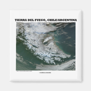 Feuerland-Chile/Argentinien (Bild-Erde) Magnet