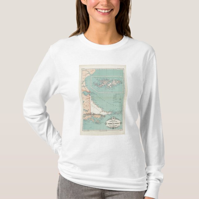 Feuerland, Islas Malvinas, Argentinien T-Shirt (Vorderseite)