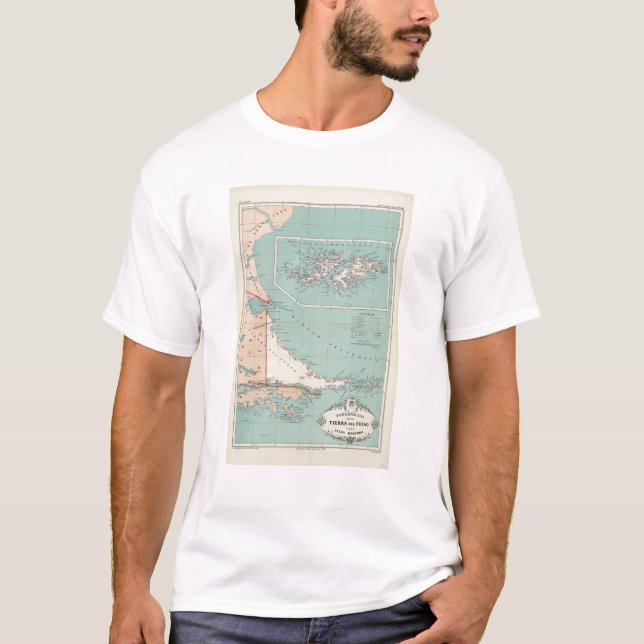 Feuerland, Islas Malvinas, Argentinien T-Shirt (Vorderseite)