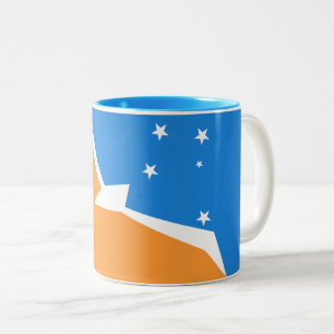 Feuerland Zweifarbige Tasse