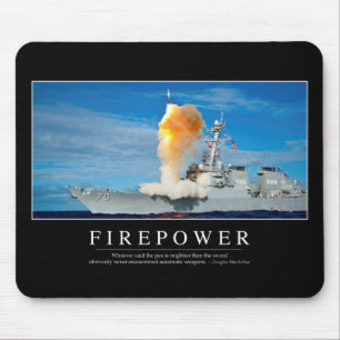 Feuerleistung: Inspiration Mousepad