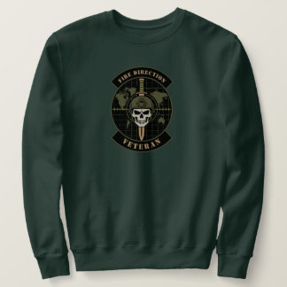 Feuerleitveteran-Artillerie-Emblem Sweatshirt