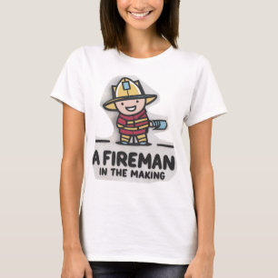 Feuerlerner. Künftiger Feuerwehrmann T-Shirt