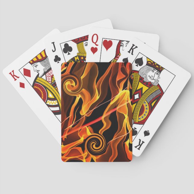 Feuerlicht Spielkarten (Rückseite)