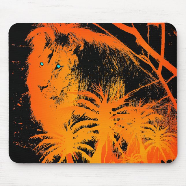 Feuerlion Mousepad (Vorne)