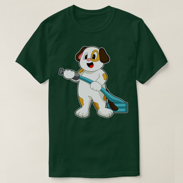 Feuerlöscher für Hunde T-Shirt (Design vorne)