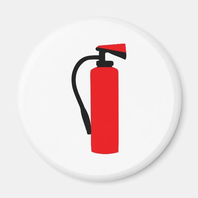Feuerlöscher Magnet (Vorne)