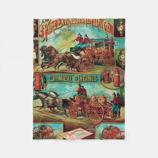 Feuerlöscher MFG Co. Fleecedecke (Vorderseite)