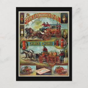 Feuerlöscher Mfg. Co. Postkarte