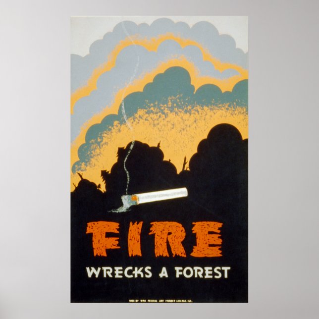 Feuerlöscher Poster (Vorne)