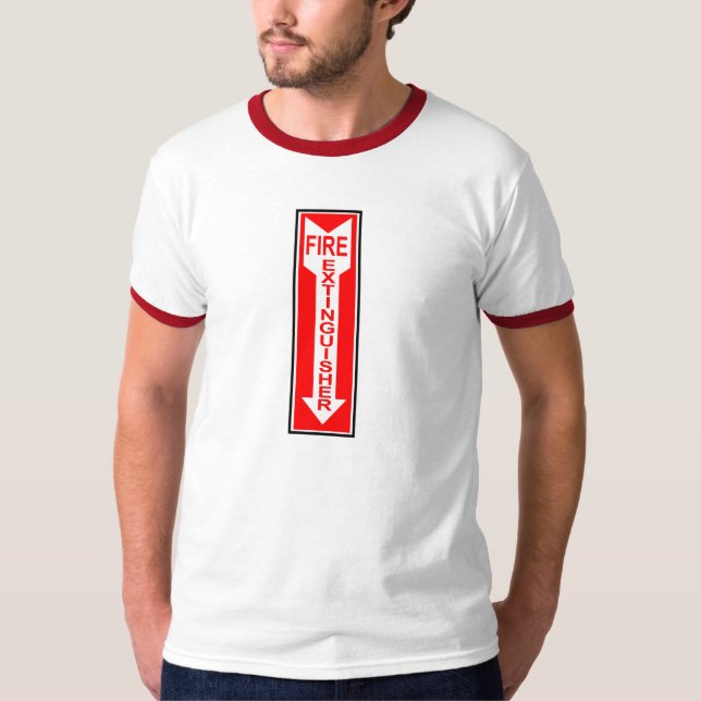 Feuerlöscher-T - Shirt (Vorderseite)