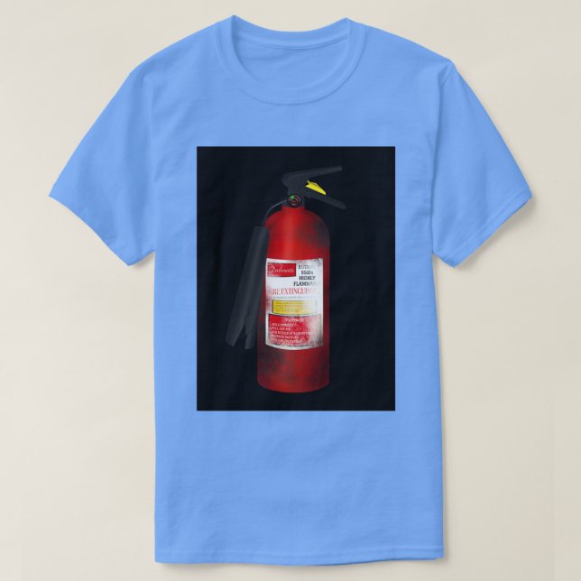 Feuerlöscher von Dunkelmarten T-Shirt (Design vorne)