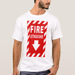 Feuerlöscherzeichen T-Shirt